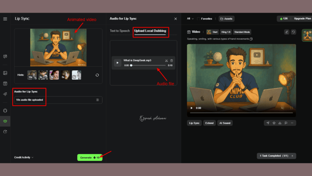 Step 5 Upload an Audio File